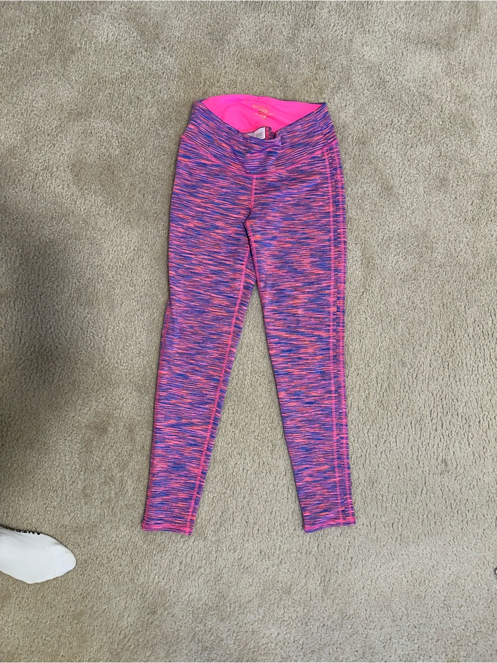 Lilly Pulitzer Women’s Pink & Purple Space-Dye Leggings